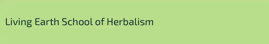 Living Earth School of Herbalism
